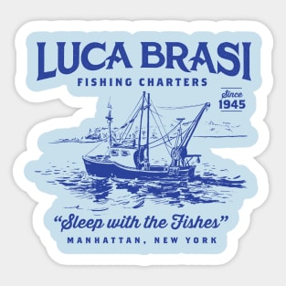 Luca Brasi Fishing Charters Sticker